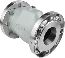 AKO Armaturen Pneumatisches Quetschventil VMC, Flansch (ANSI) Aluminium/Butyl DN 80, VMC80.09X.50FA.30LX