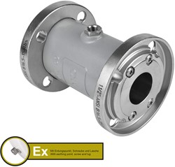 AKO Armaturen Lucht bediende slangafsluiter VMC, Flens (ANSI) Aluminium/Natuurlijk rubber (cond.) DN 40, VMCX40.03LF.50FA.30LX