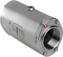AKO Armaturen Lucht bediende slangafsluiter VMC, binnendraad (DIN) RVS 1.4408/Nitrile (cond.) DN 50, VMCX50.07LF.50G.50