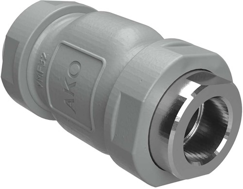 AKO Armaturen Air operated pinch valve VM, Internal thread (DIN) Aluminium/Neoprene DN 32, VMF032.01X.50.30LX