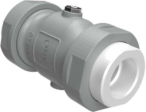 AKO Armaturen Lucht bediende slangafsluiter VM, binnendraad (DIN) Aluminium/Nitrile (food) DN 40, VMF040.07LS.70.30LX