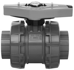 FIP 2-way ball valve type 2 - VXEIV / VXEFV - PVC-U