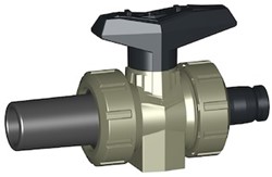 Georg Fischer Scheepsbouw kogelkranen handbediend Type 547 PROGEF Standaard