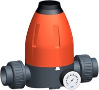 Georg Fischer Drukreduceerventiel 582 PVC/FKM d20 DN15, 161582132