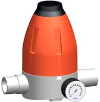 Georg Fischer 163582023, Pr Red Valve 582 CPVC/EPDM d25DN20