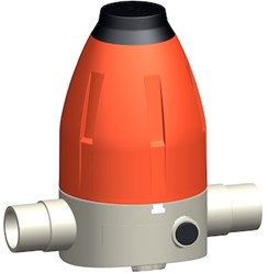 Georg Fischer Drukreduceerventiel 582 PVDF/FKM d32 DN25, 180582014