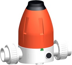 Georg Fischer 185582114, Pressure reducer 582 PVDF/FKM d32 DN25