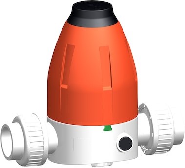 Georg Fischer 185582116, Pressure reducer 582 PVDF/FKM d50 DN40