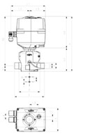 Georg Fischer 161715014, Membranventil e-Diastar PVC-U d32DN25-2