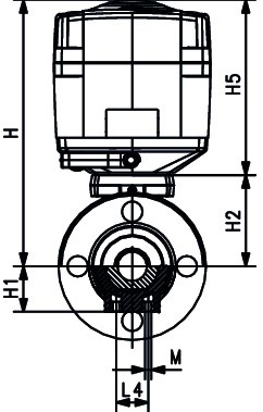 Georg Fischer Ball Valve 127 PVC-U/FKM 2DN50, 199127638-3