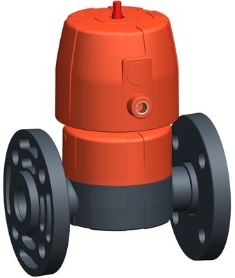 Georg Fischer Pneumatische membraanafsluiters e-DIASTAR Serie Six / Ten / TenPlus / Sixteen