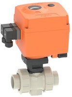 Georg Fischer Georg Fischer Elektrisch bediende kogelkranen Progef Standaard Type 127 PP-H,