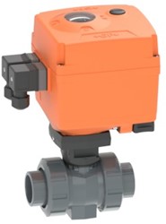 Georg Fischer Georg Fischer Elektrisch bediende kogelkranen Type 127 PVC-U,