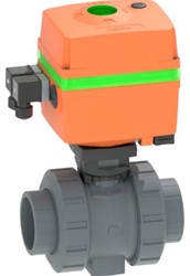 Georg Fischer Georg Fischer Elektrisch bediende kogelkranen Type 179 PVC-U,