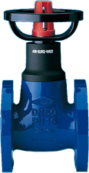 ARI-Armaturen flanged-Stop valve EURO-WEDI 10.070 DN150,PN6,EN-JL1040,EPDM-plug