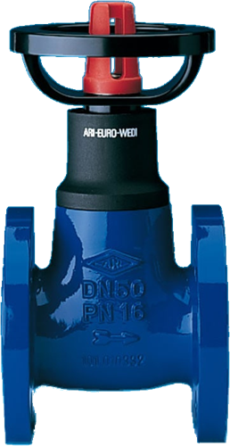 ARI-Armaturen geflensde-afsluiter EURO-WEDI 12.070 DN50, PN16, EN-JL1040, EPDM-zitting