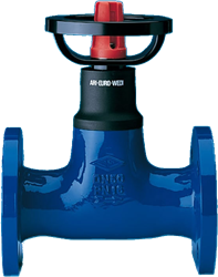 ARI-Armaturen geflensde-afsluiter EURO-WEDI 12.071 DN100, PN16, EN-JL1040, EPDM-zitting
