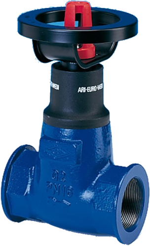 ARI-Armaturen Threaded sockets-afsluiter EURO-WEDI 12.076 3/4", PN16, EN-JL1040, EPDM-zitting