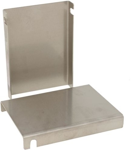 2 stuks RVS beschermkappen voor plaatafsluiters DN65, WGS-LP-065 Ebora