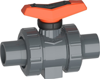 Georg Fischer 161546725, Kugelhahn 546 Pro PVC-U/EPDM d40DN32