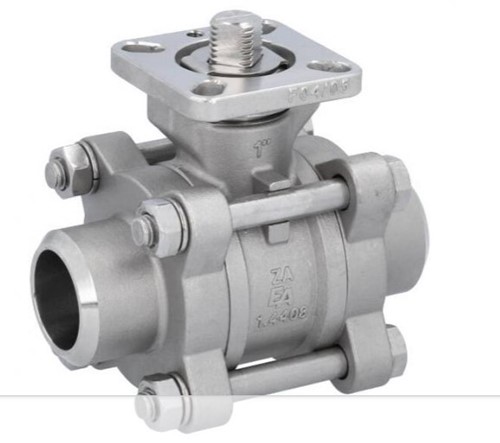 Kugelhahn DN25 PN64Va1.4408/PTFE-FKM<br>ISO Flanschplatte F04/F05, vkt 11<br>Anschluss: Gewinde, EBZA310064