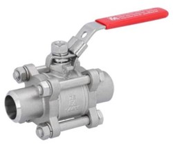 Kogelkraan RVS DN15 las, ZE311062/HT Ebora