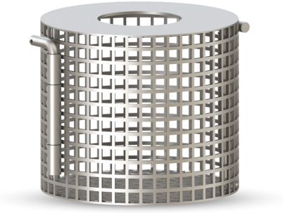 Zuigfilters Staal Type 873LX  - DN150